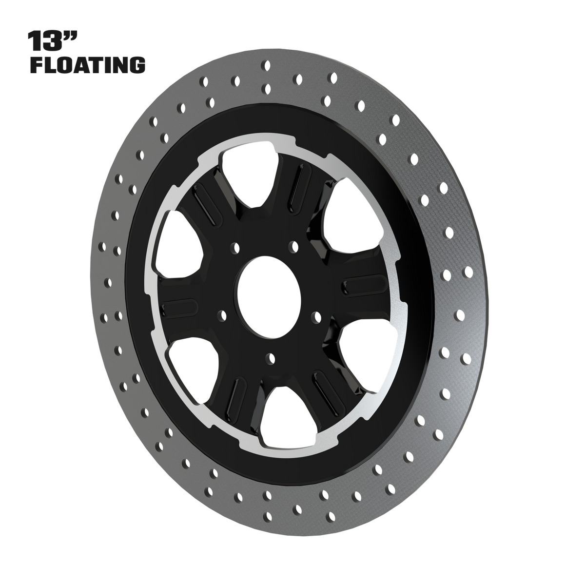 OG. 09 13" Floating Rotor in Black Contrast Cut