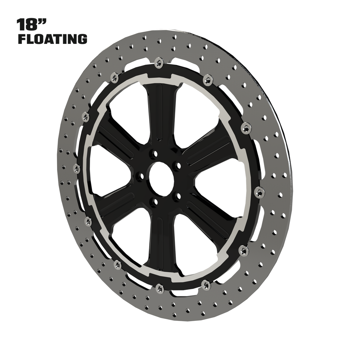 OG. 09 18" Floating Rotor in Black Contrast Cut
