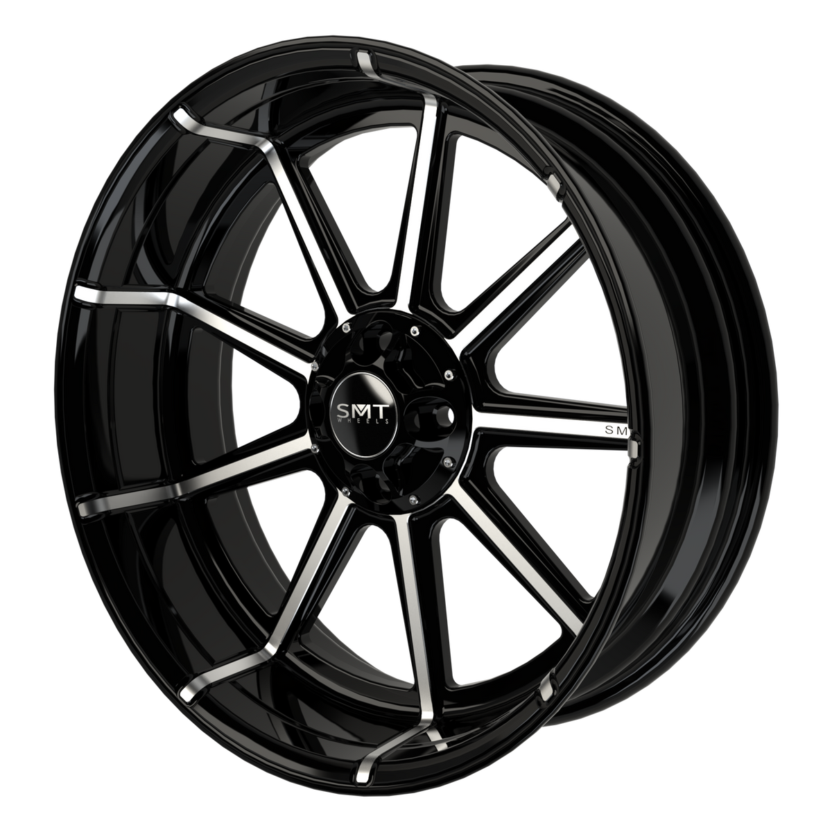 OG.02 Harley Trike Black Double Cut Wheels