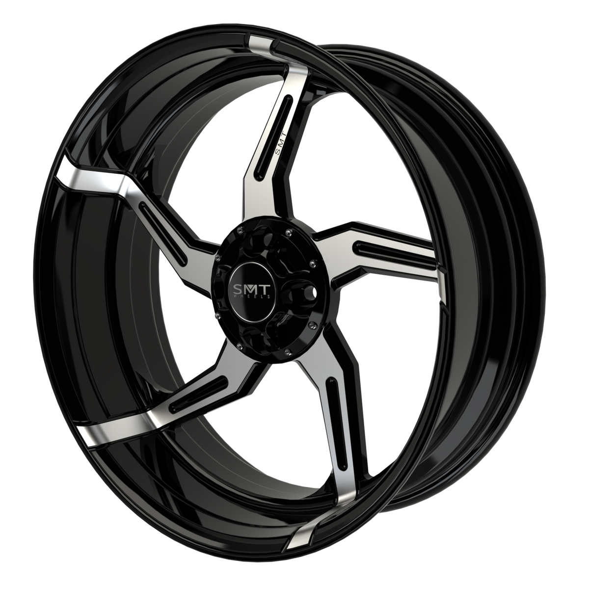 OG.03 Harley Trike Black Double Cut Wheels