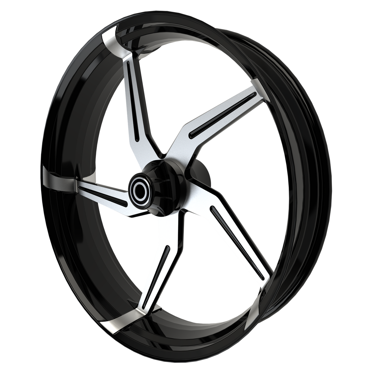 OG.03 Harley Touring Black Double Cut Wheels