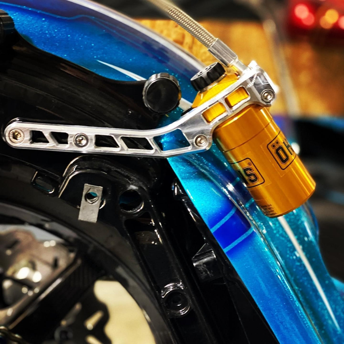 Curly's Inc Ohlin's & Legend's Remote Reservoir Mounts