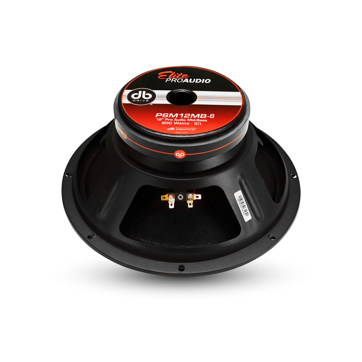 DB Drive P6M12MB-8 : P6M Series 12" PRO Audio Midbass