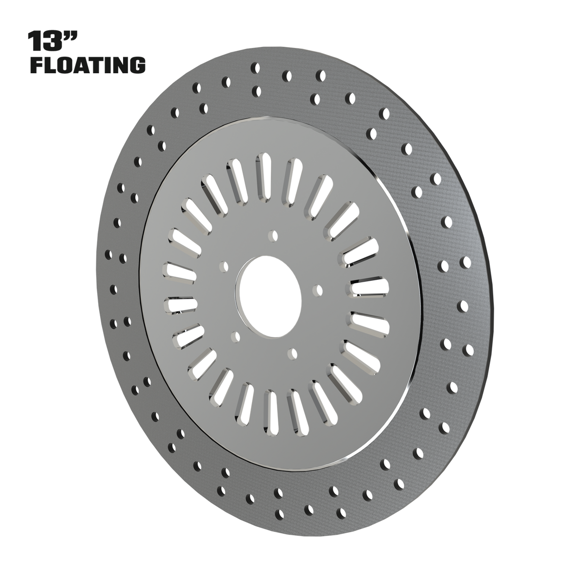 PentHSE 13" floating rotor in polished