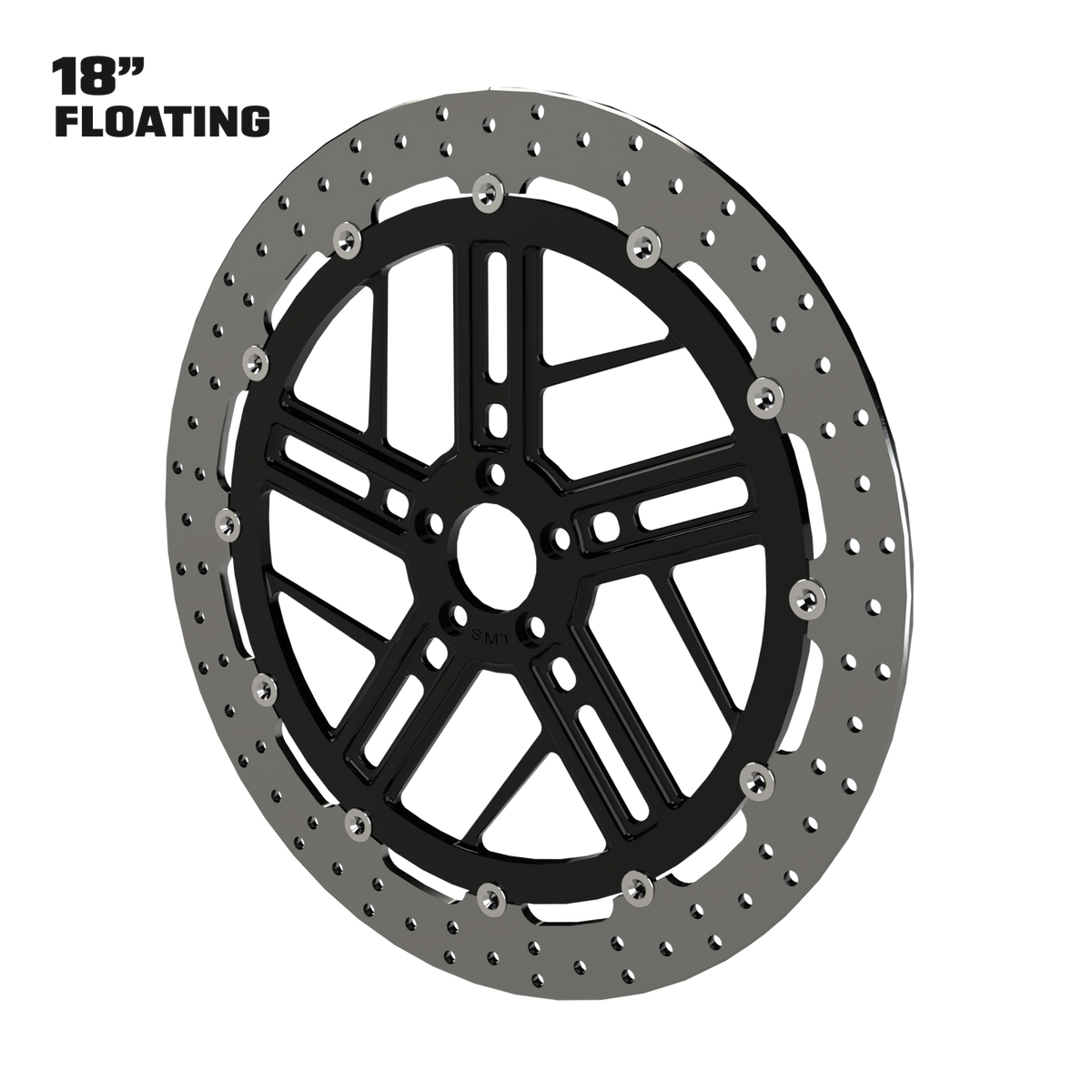 PS.01 18" Solid Rotor in Black