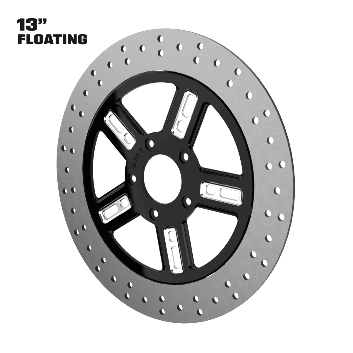 PS.01 13" Floating Rotor in Black Contrast Cut