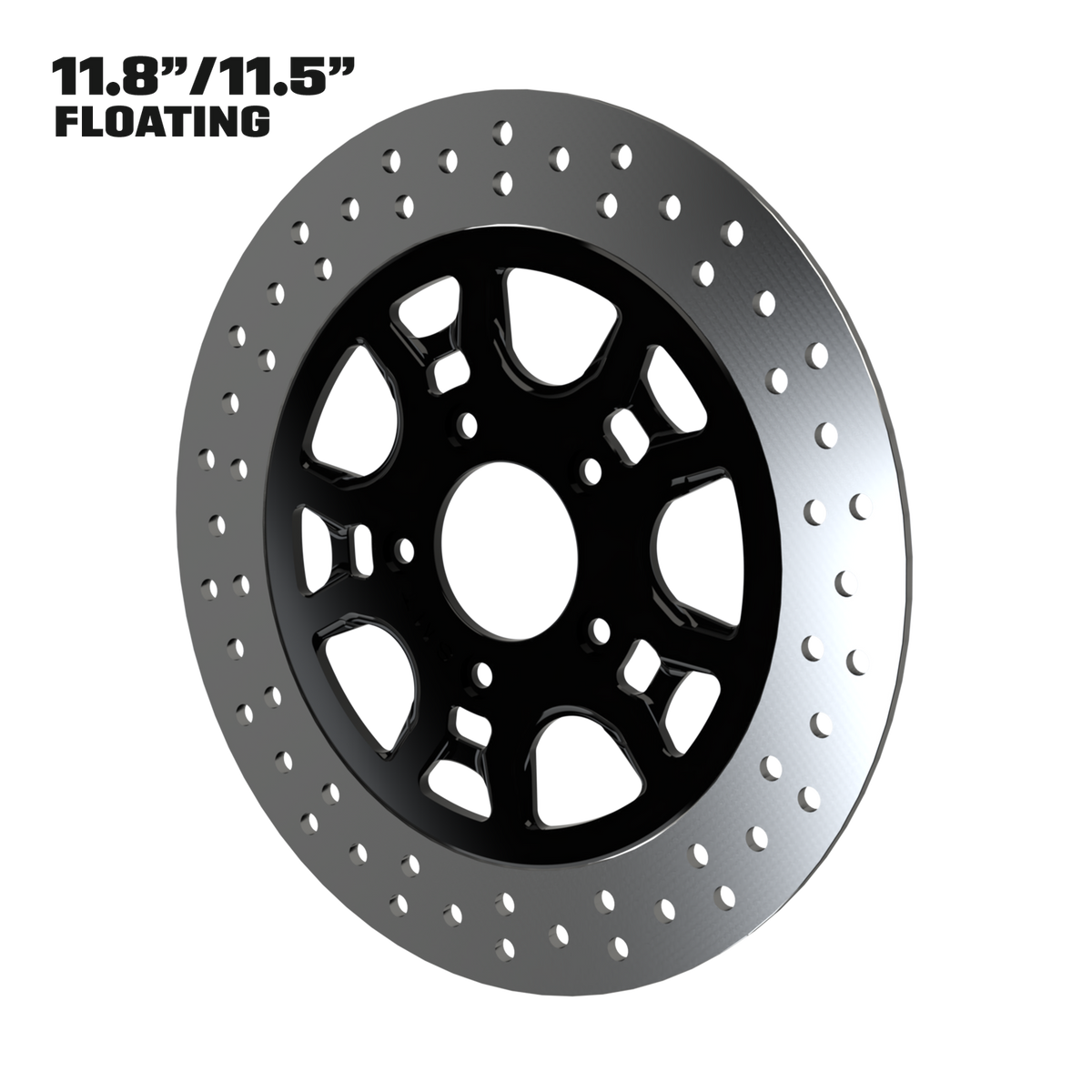 PS.03 11" Floating Rotor in Black