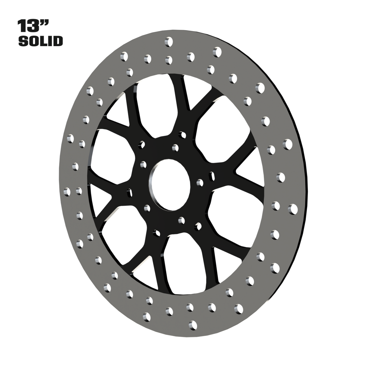 PS.05 13" Solid Rotor in Black
