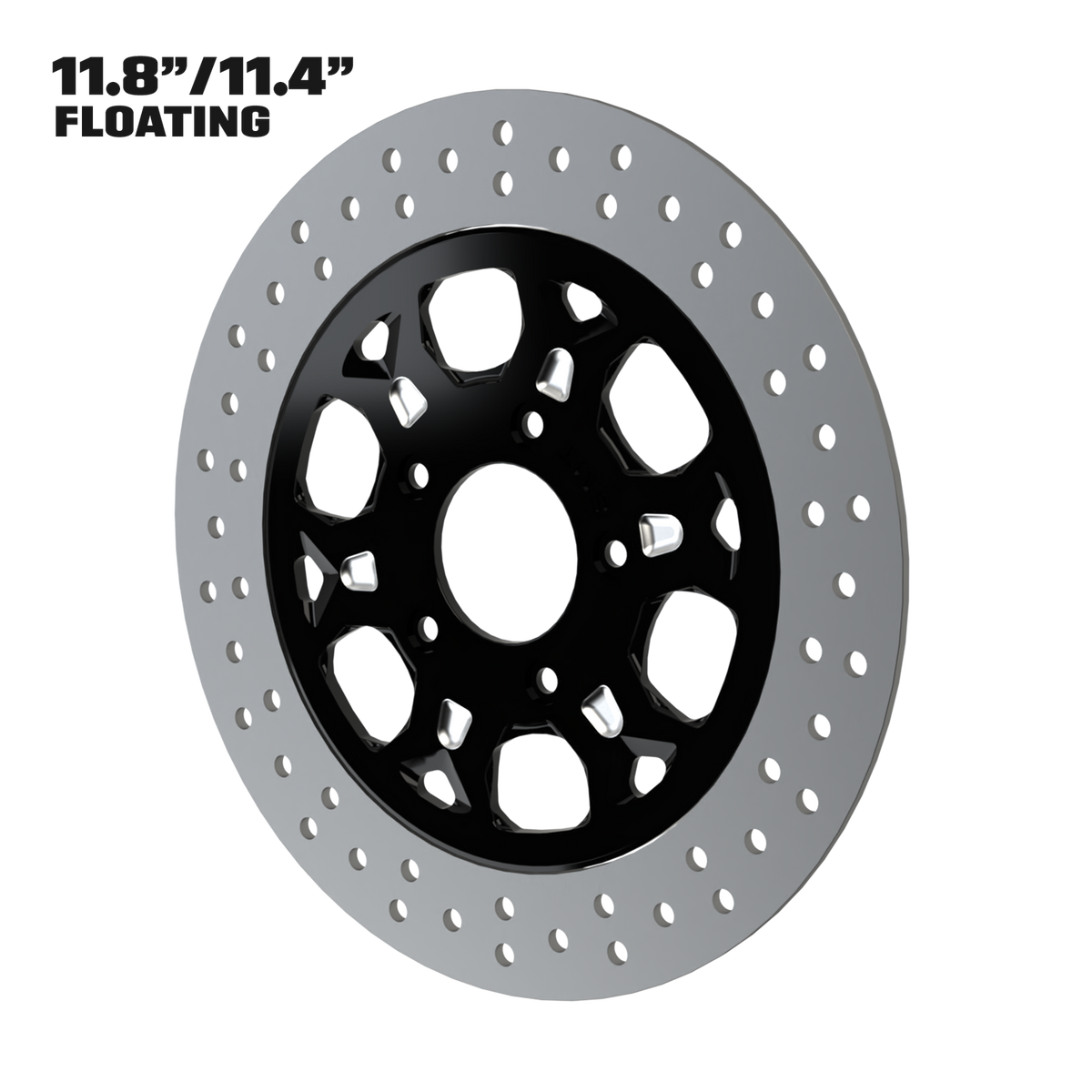 PS.05 11" Floating Rotor in Black Contrast Cut