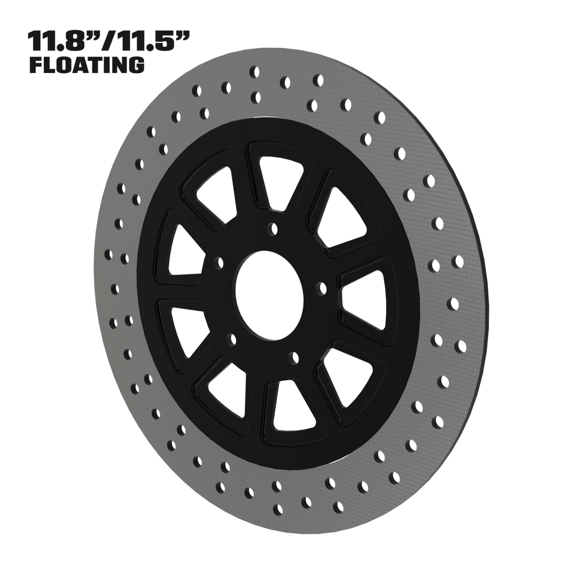 PS.07 11" Floating Rotor in Black