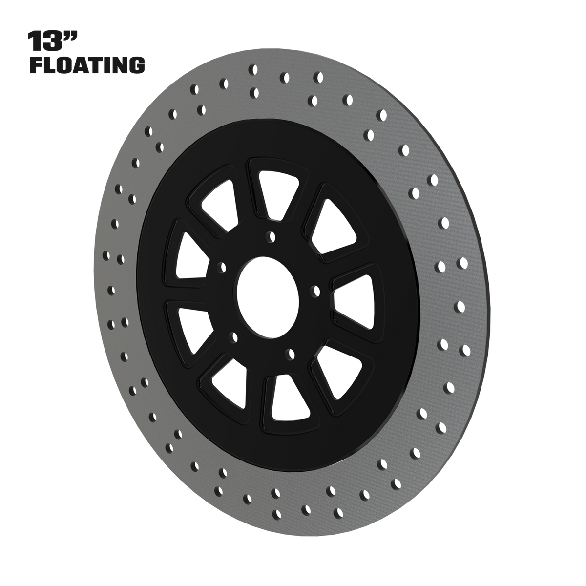 PS.07 13" Floating Rotor in Black