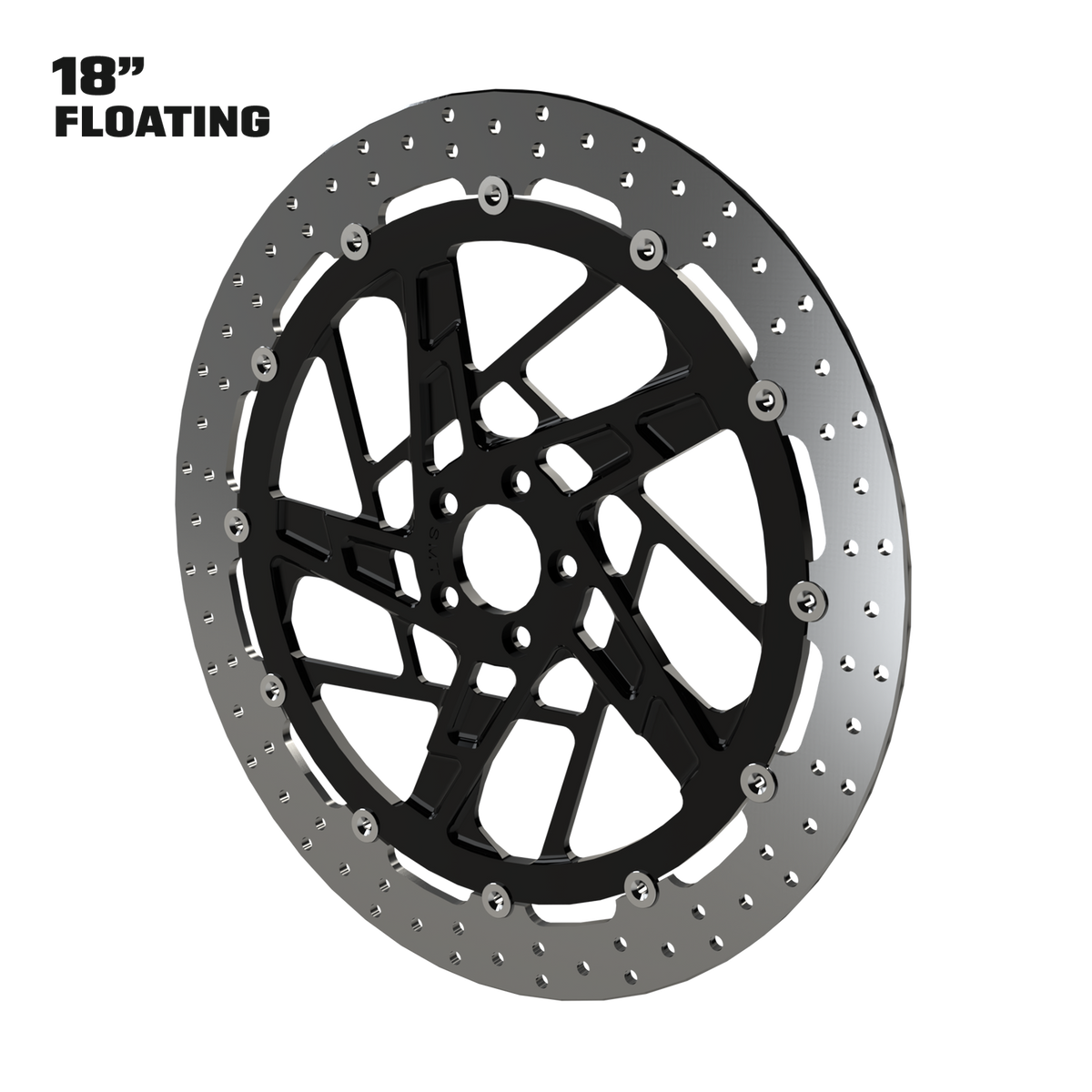 PS.08 18" Floating Rotor in Black