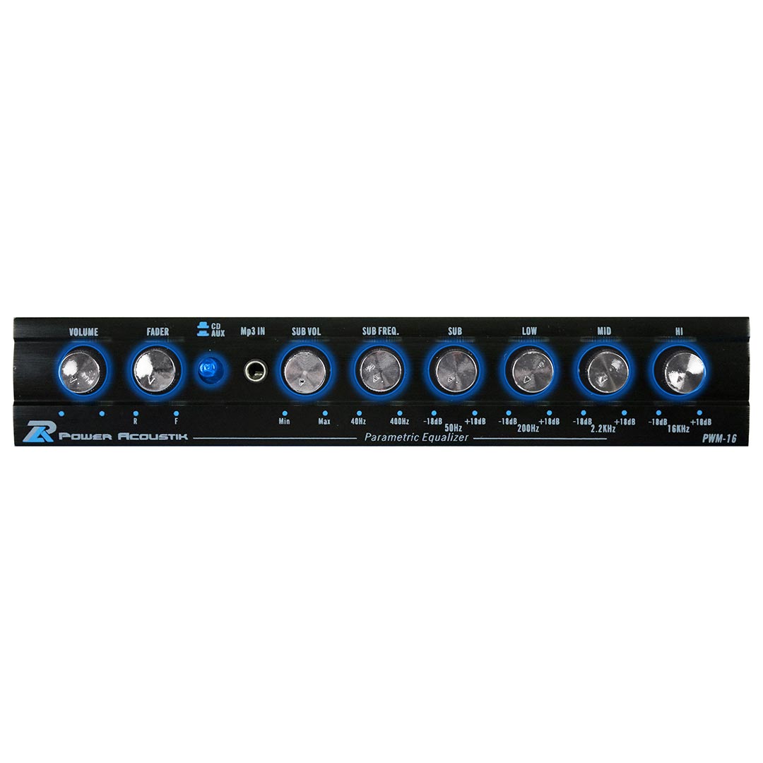 POWER ACOUSTIK PREAMP EQUALIZER