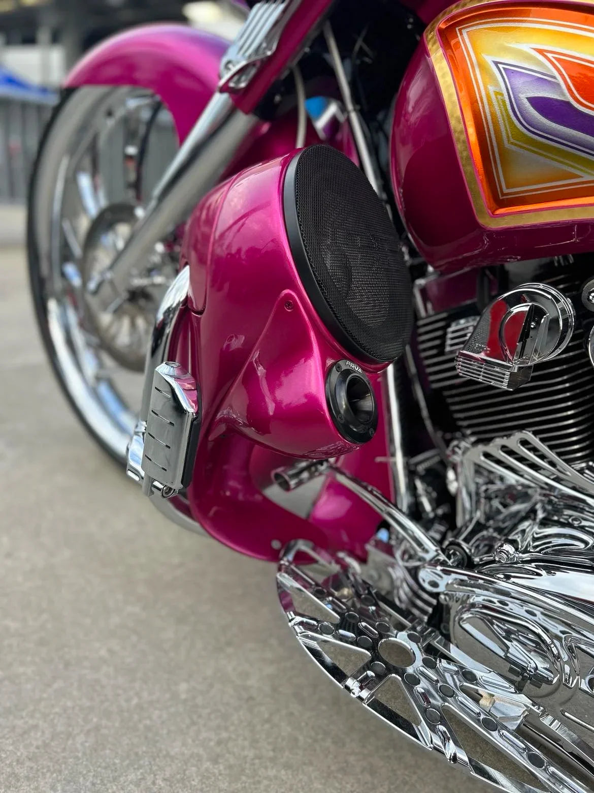 Voodoo Lower Fairing Tweeter Pods