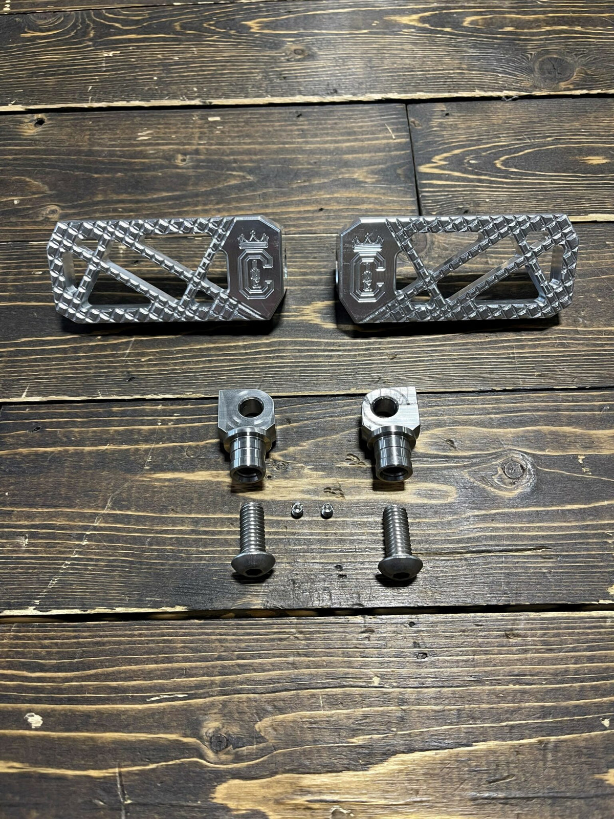 Curly's Inc Performance Style Passenger Pegs