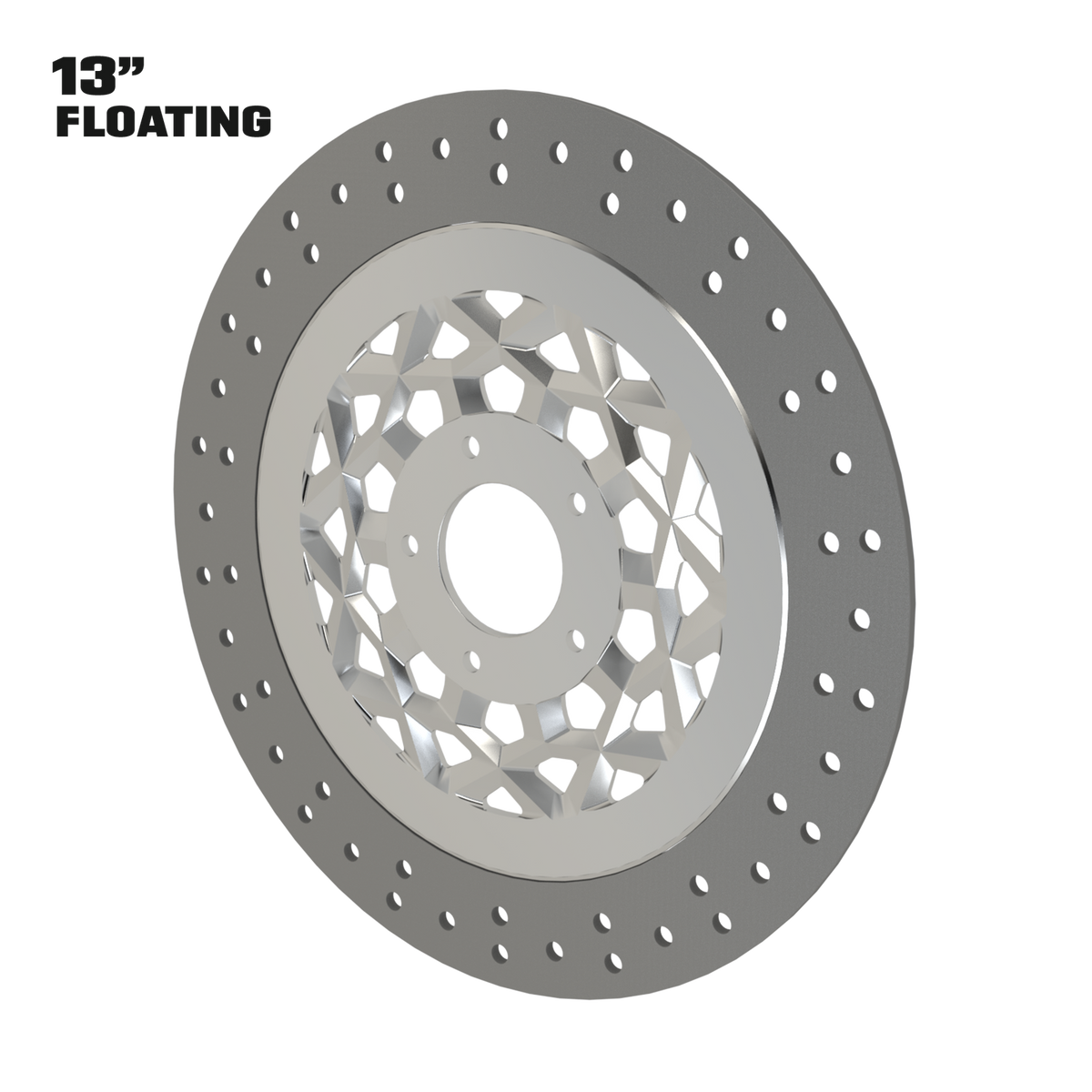 Regal 13" Floating Rotor in Polished