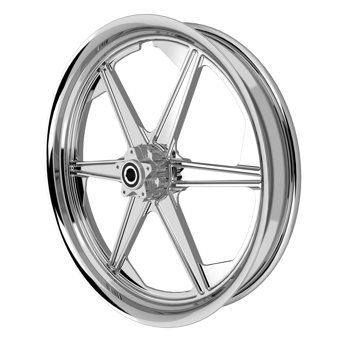 RetroSpec 11 Bulldog Fat Tire Chrome Wheels