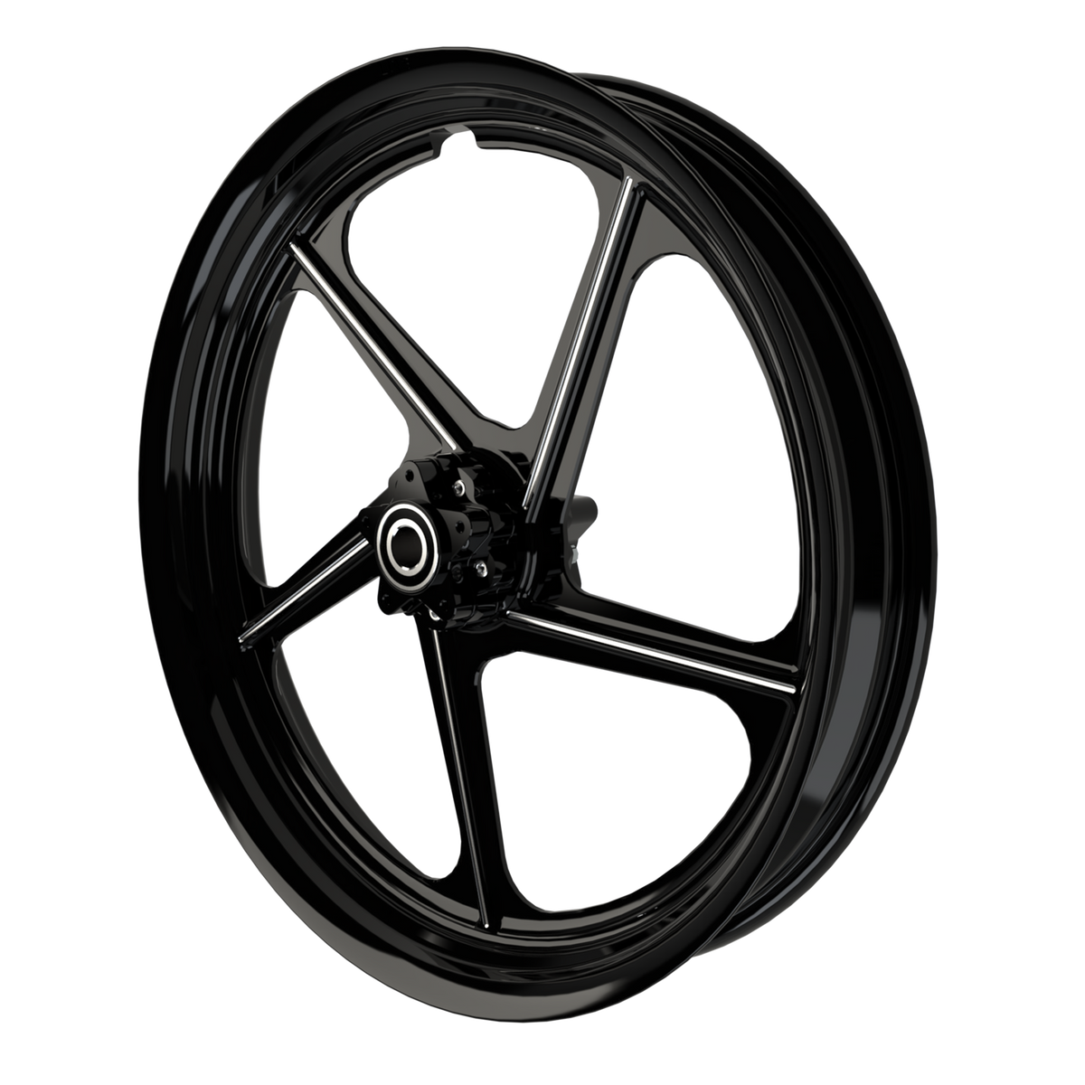 RetroSpec 15 Bulldog Fat Tire Black Double Cut Wheels