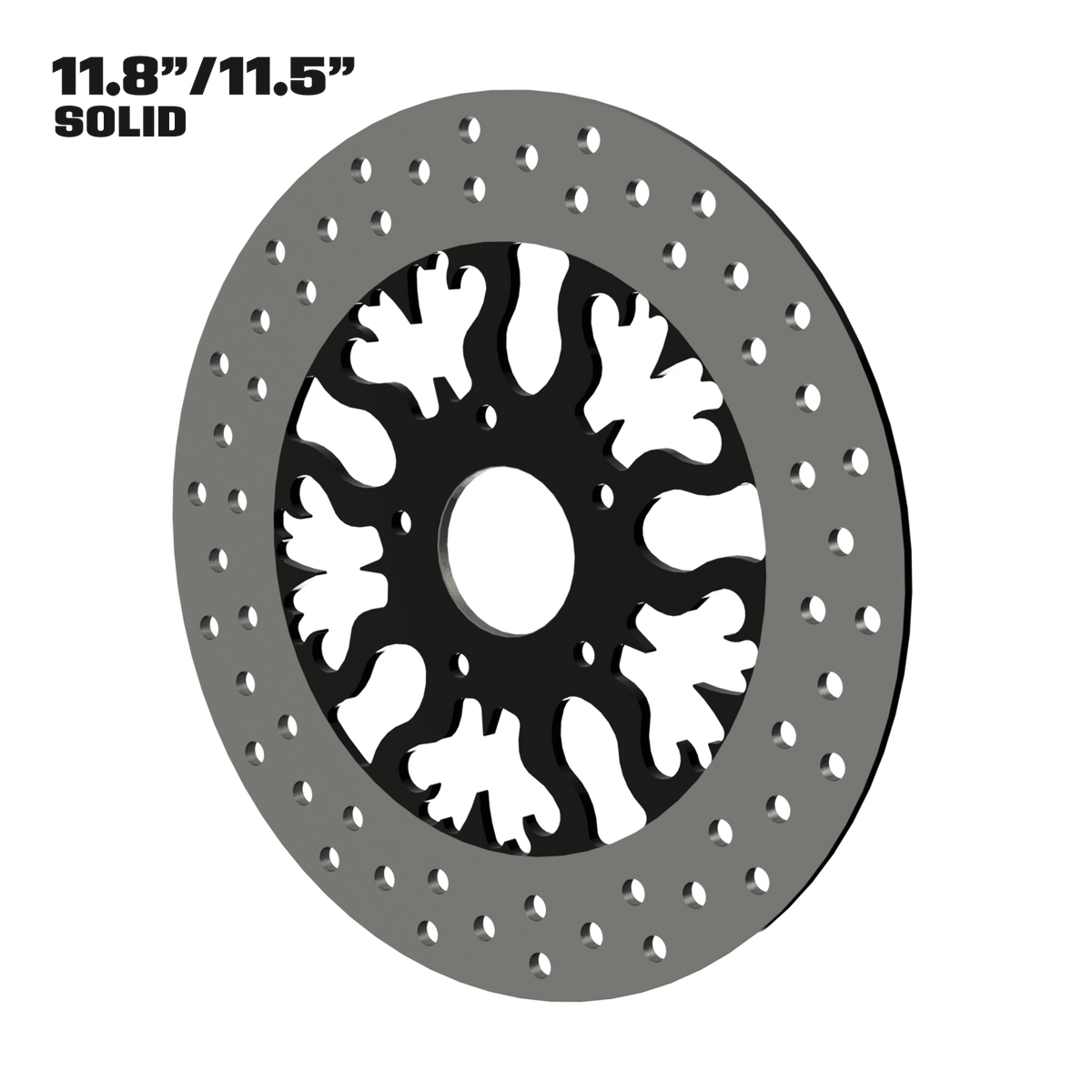 Ring of Fire 11" solid rotor in black