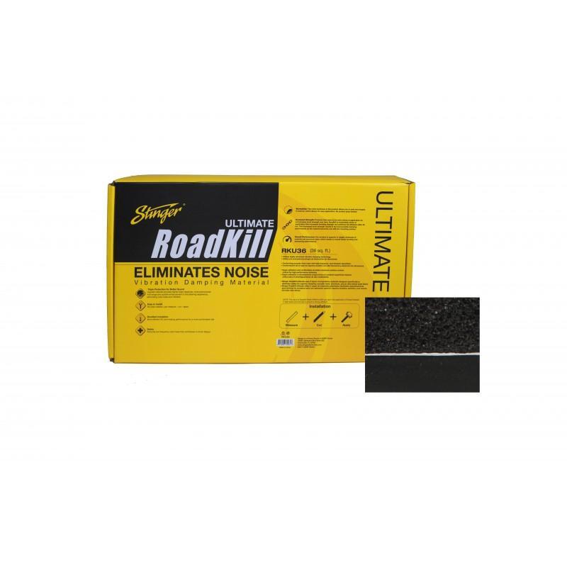 Stinger RKU36 RoadKill Ultimate Sound Deadening 36 SQ FT 9 PCS 18X32