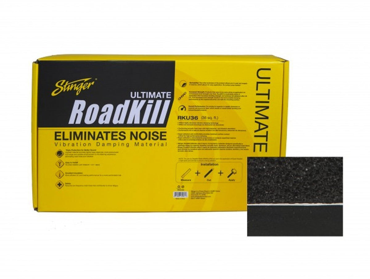 Stinger RKU8 RoadKill Ultimate Sound Deadening 8 Sq Ft