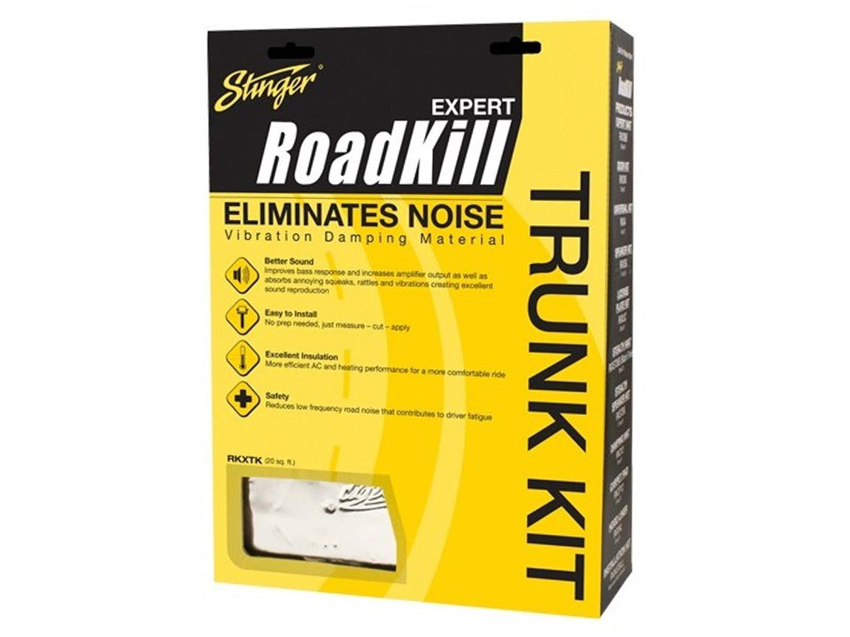 Stinger RKXTK RoadKill Trunk Kit, 10 Sheets, 12" X 24" 20 Sq. Ft.