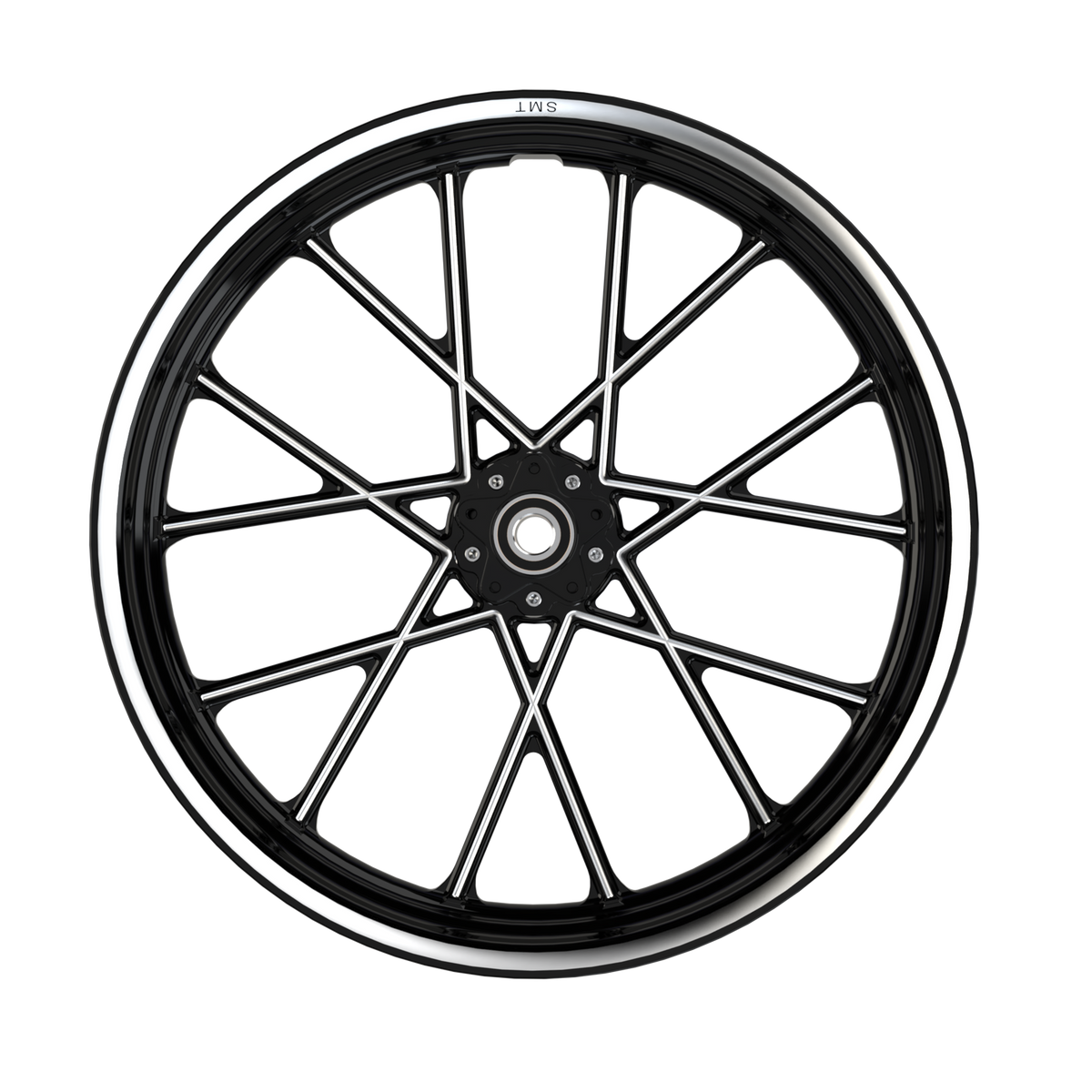 RetroSpec 13 Harley V-Rod Black Double Cut Wheels