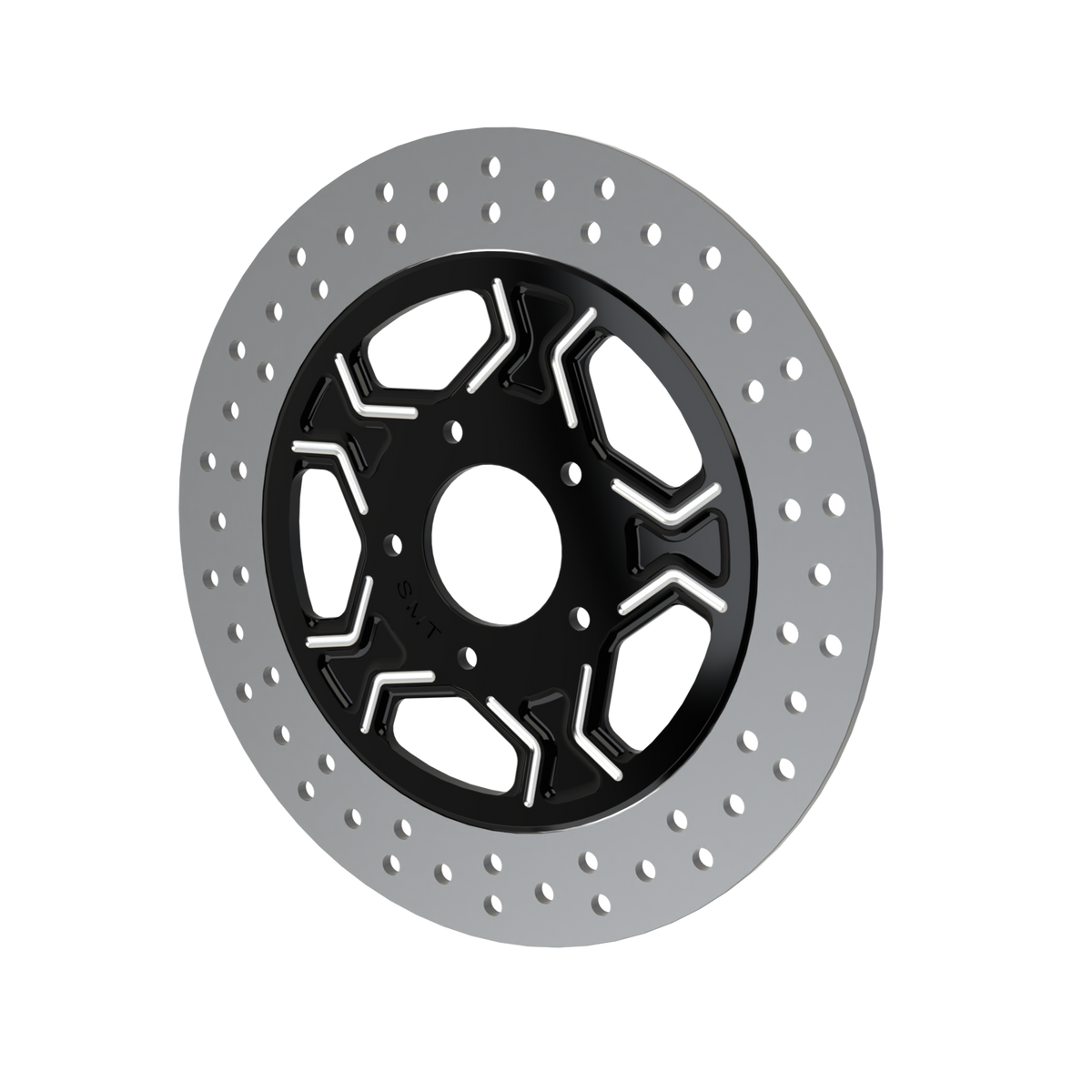 RetroSpec 10 11.5" & 11.8" floating rotor in black double cut