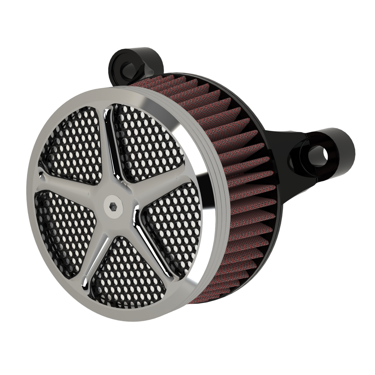 RetroSpec 12 Air Cleaner in chrome