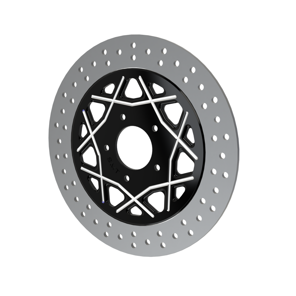 RetroSpec 13 11.5" & 11.8" floating rotor in black double cut