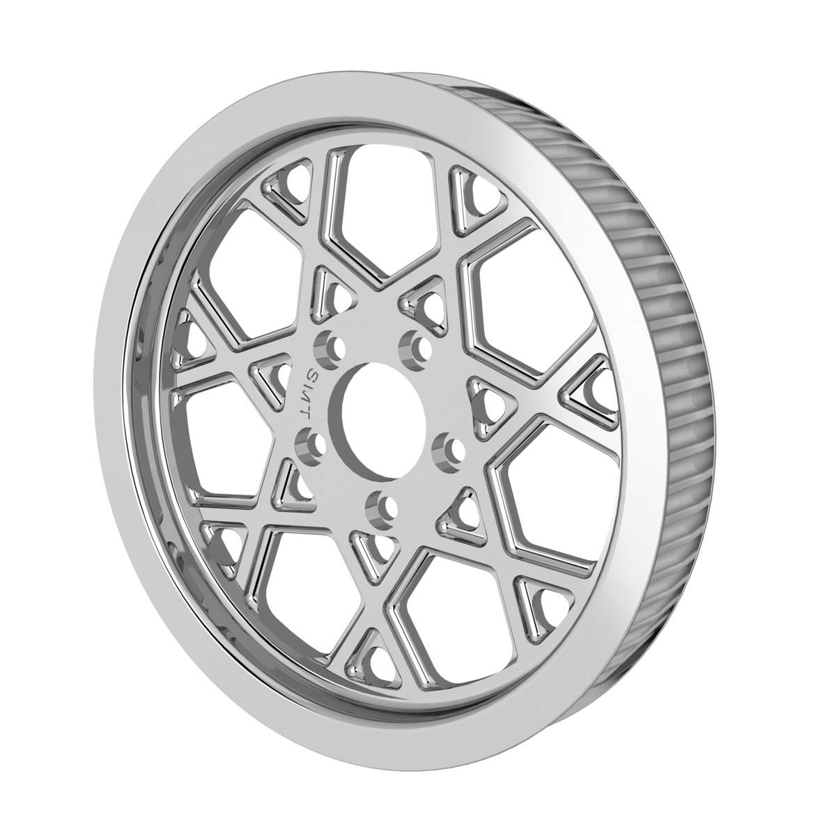 RetroSpec 13 Pulley in chrome