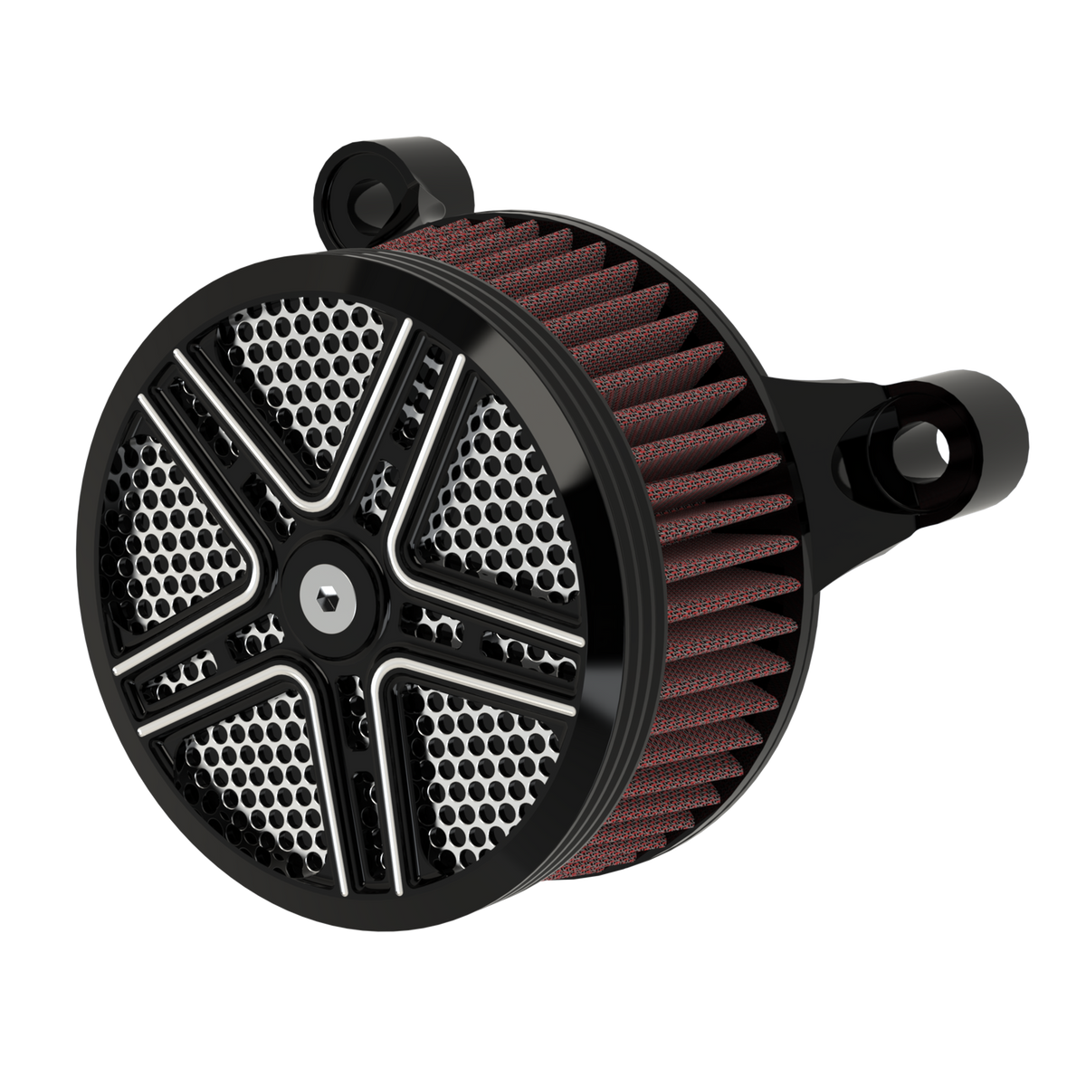 RetroSpec 01 Air Cleaner in black double cut