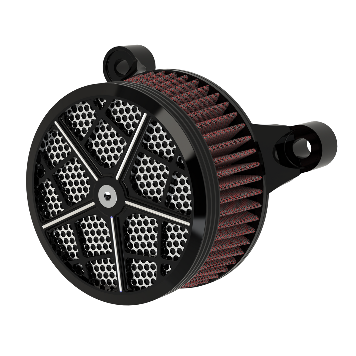 RetroSpec 02 Air Cleaner in black double cut