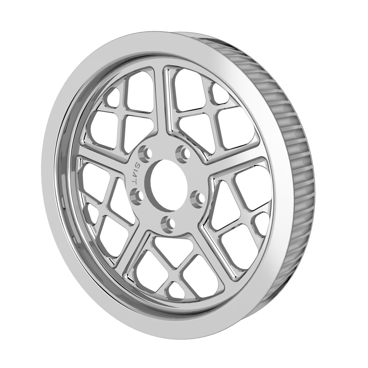 RetroSpec 02 Pulley in chrome