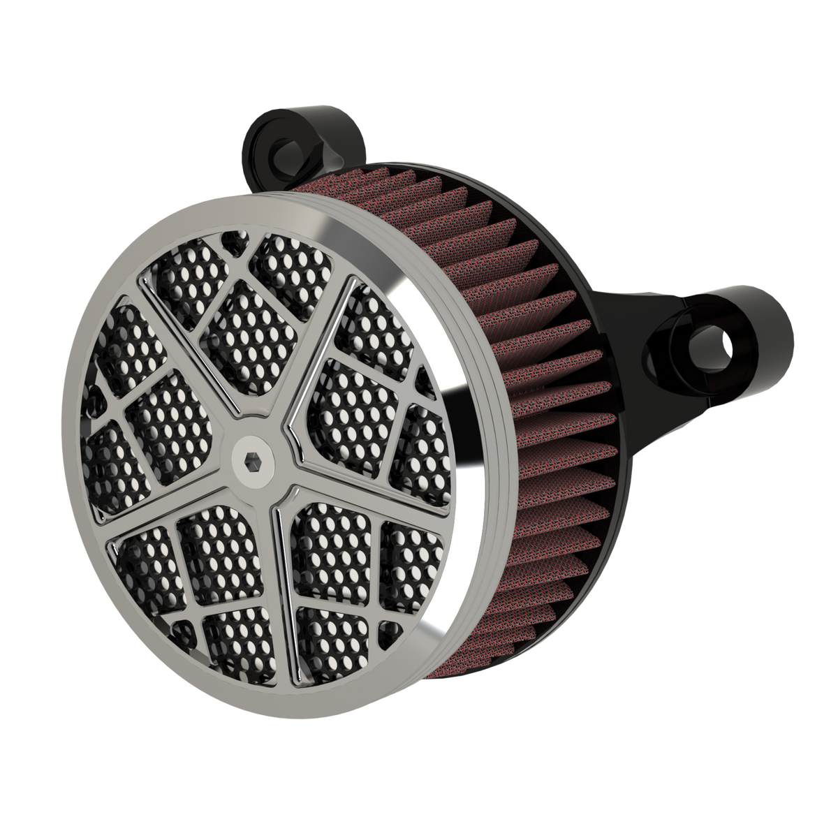 RetroSpec 02 Air Cleaner in chrome