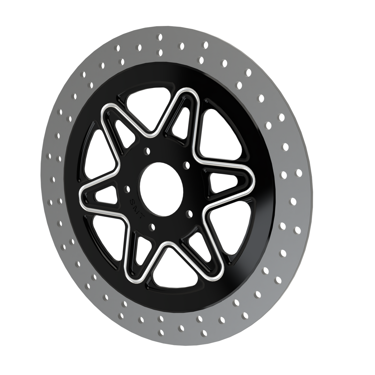 RetroSpec 03 13" floating rotor in black double cut