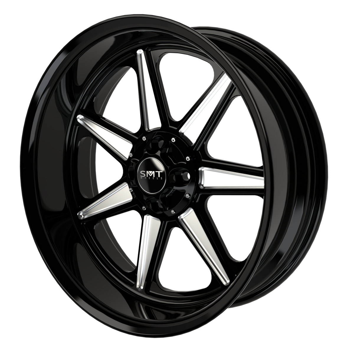 RetroSpec 06 Harley Trike Black Double Cut Wheels
