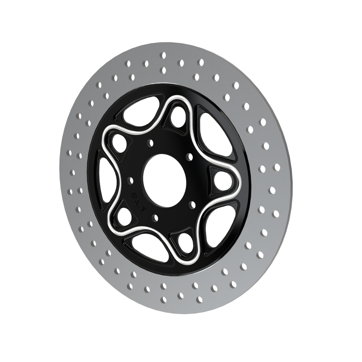 RetroSpec 07 11.5" & 11.8" floating rotor in black double cut