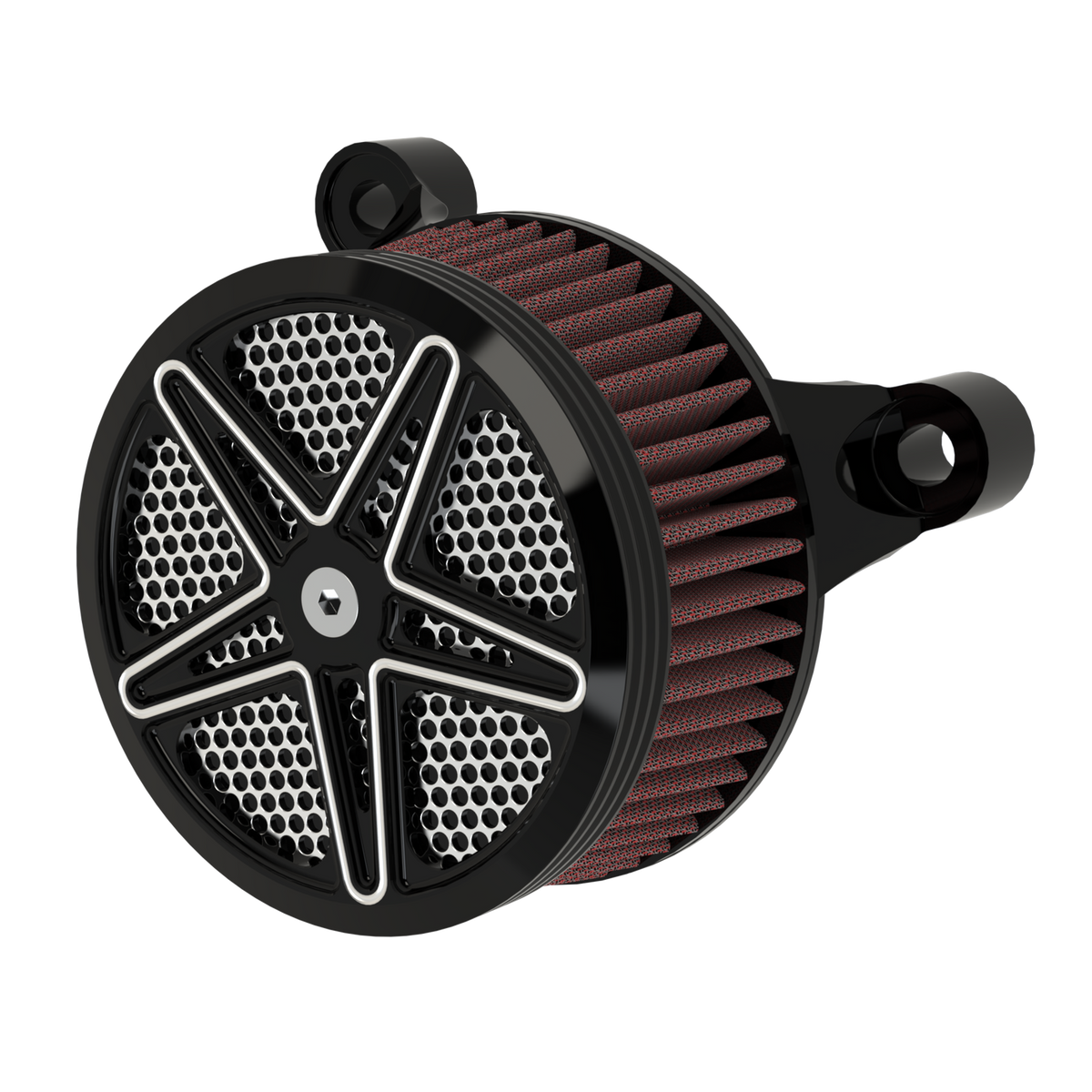 RetroSpec 07 Air Cleaner in black double cut