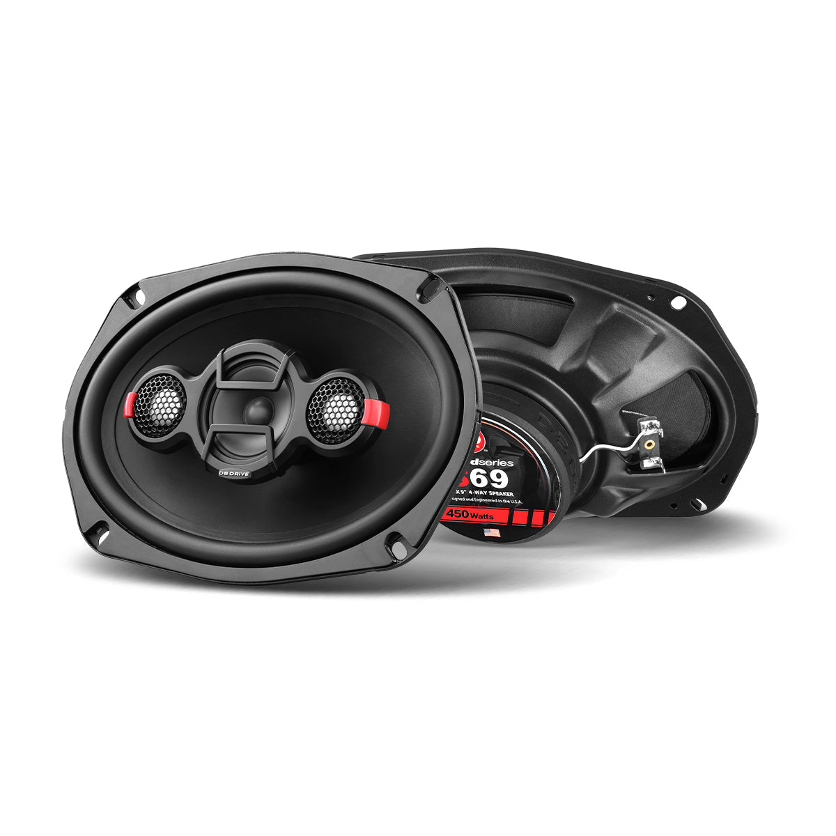 DB Drive S69 : 6"×9" Speed Series 4-Way Speaker (1 Pair)