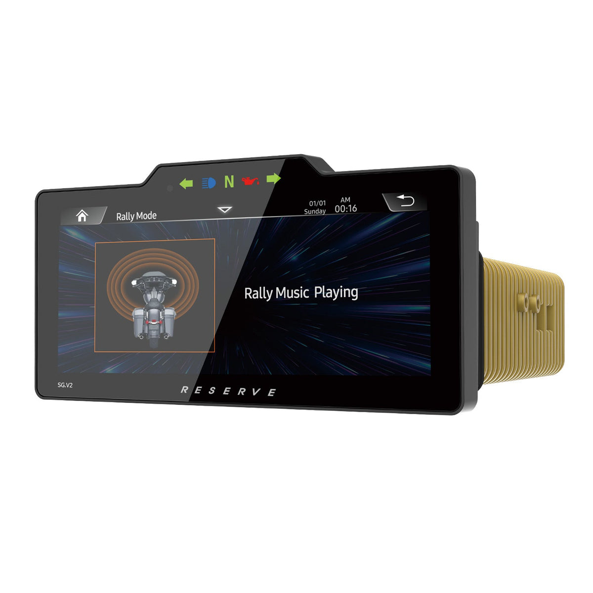 Soundstream SG.V2 1998-2013 Harley-Davidson® Street Glide & Ultra Plug & Play Head Unit