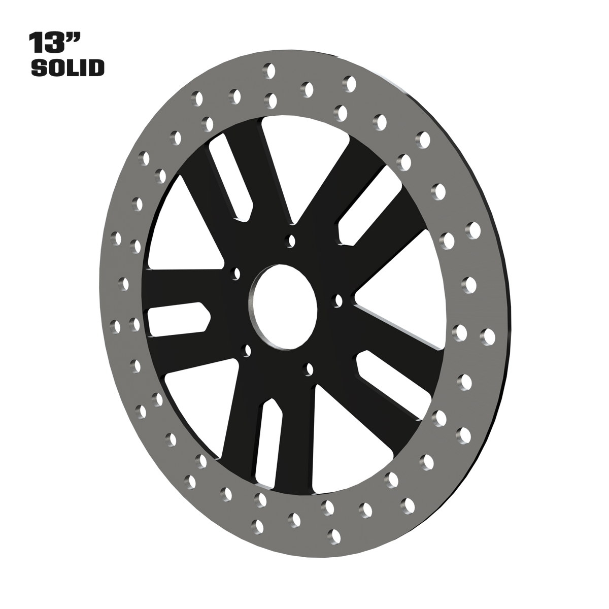 Sinful 13" solid rotor in black