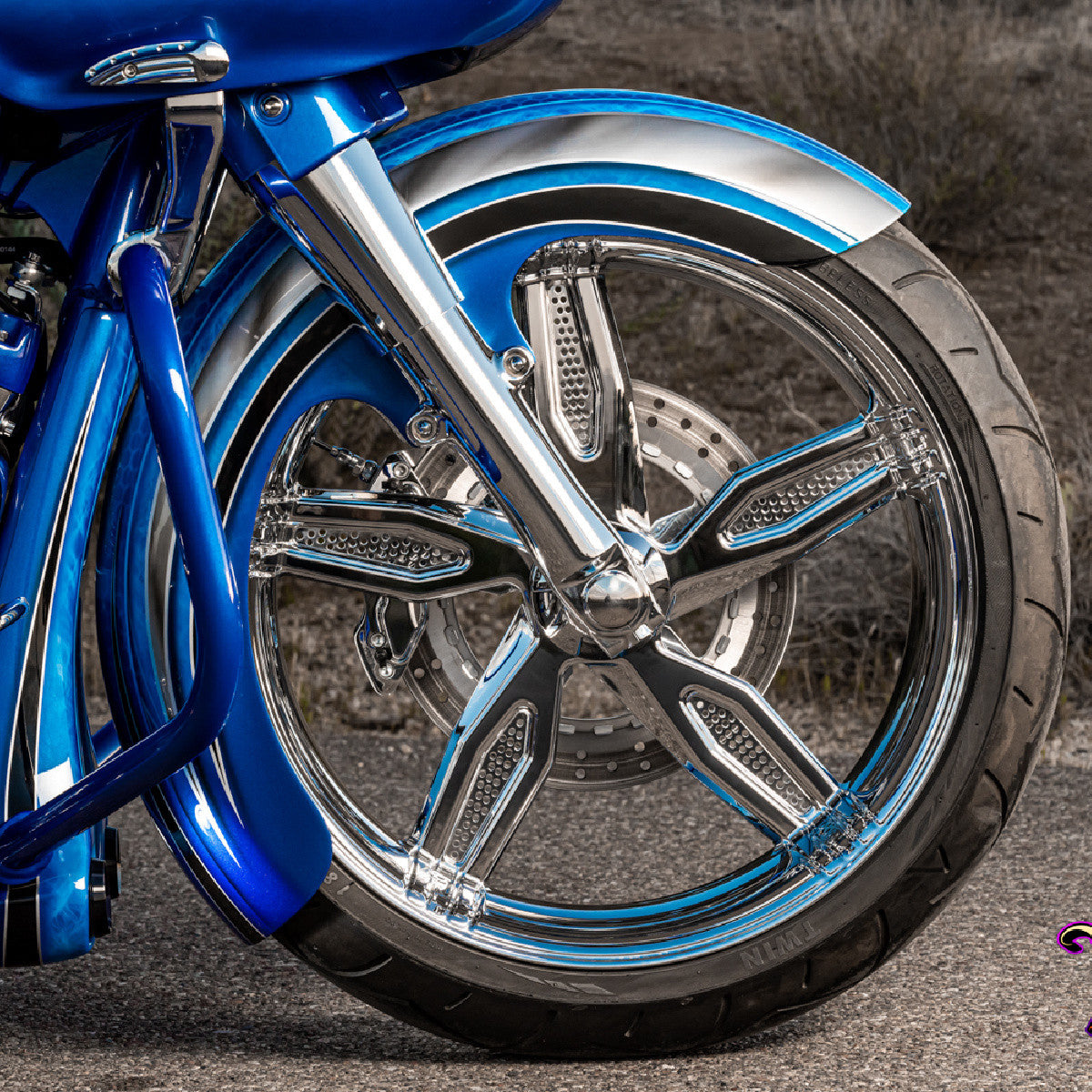Octane Harley Touring Chrome Wheels