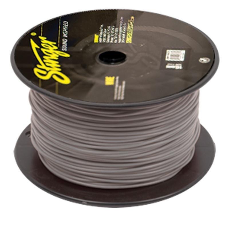 Stinger SPW318GY 18 Gauge Gray Primary Wire, 500 Ft.