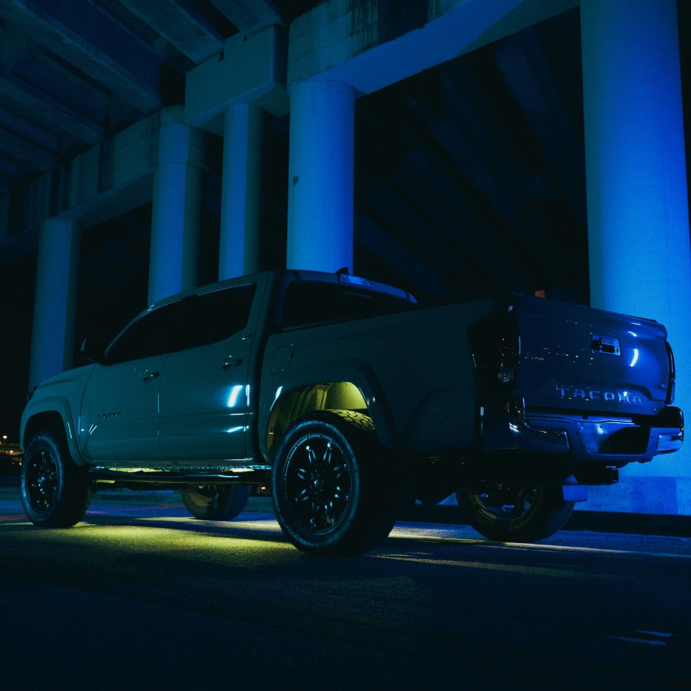 Stinger SPXDK8 8-WAY Expandable Dynamic Rgb Rock Light Kit For Wheel Well / Underbody Vehicle Lighting