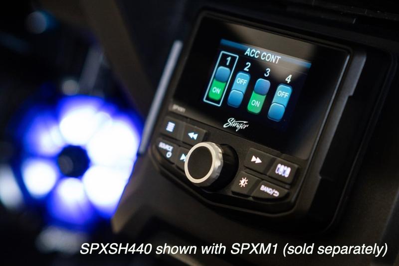 Stinger SPXSH440 4 Channel High Current Relay System Switch Hub