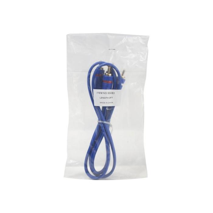 Stinger SSIB3 Select 3 FT SQ RCA Blue