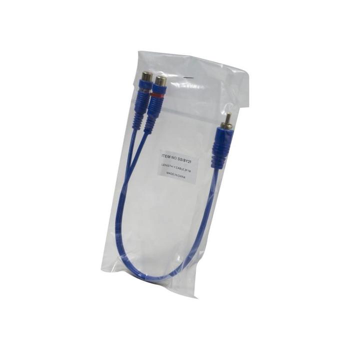Stinger SSIBY2F Select RCA Y 2F-1M Blue