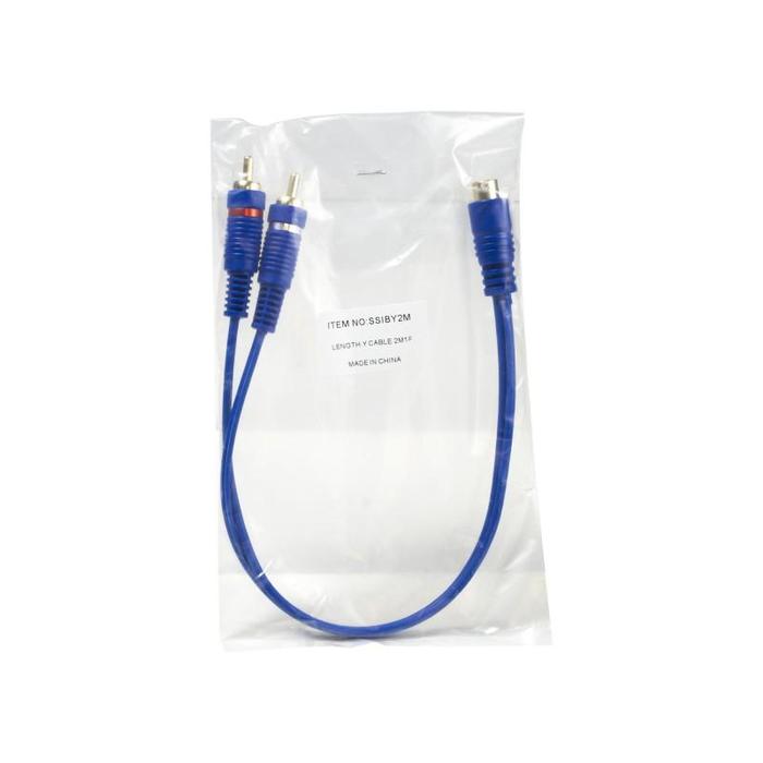 Stinger SSIBY2M Select RCA Y 2M-1F Blue