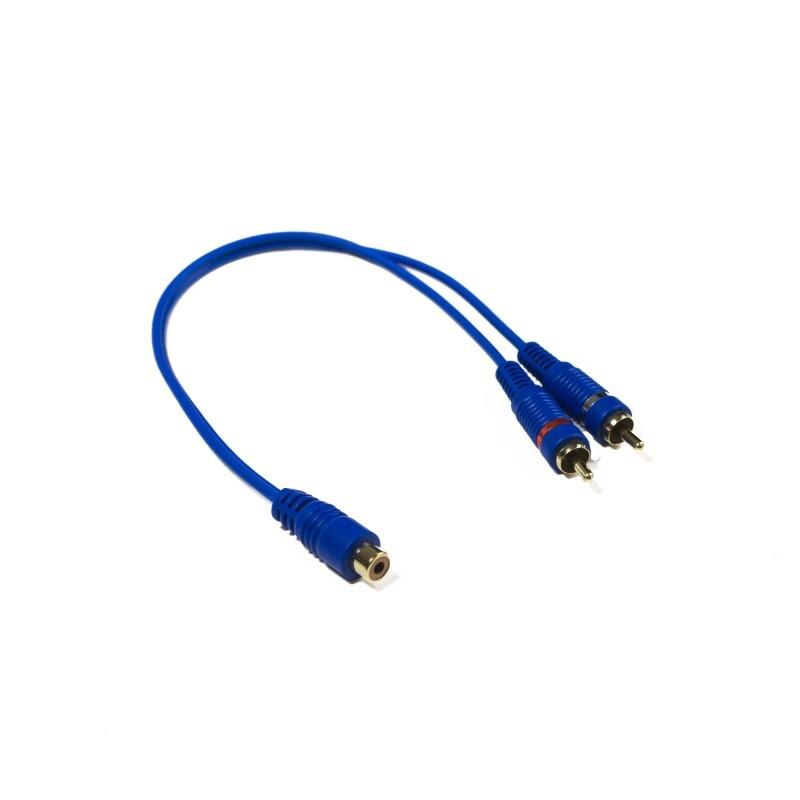 Stinger SSIBY2M Select RCA Y 2M-1F Blue